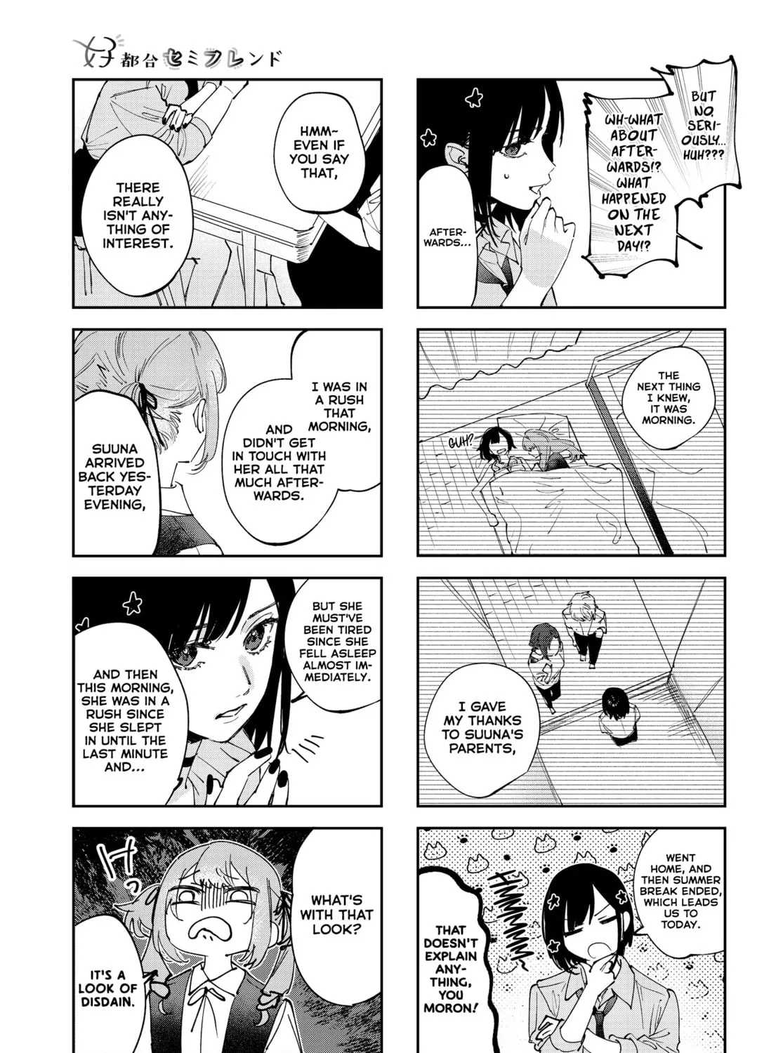 Convenient Semi-Friend Chapter 35 page 9 - 