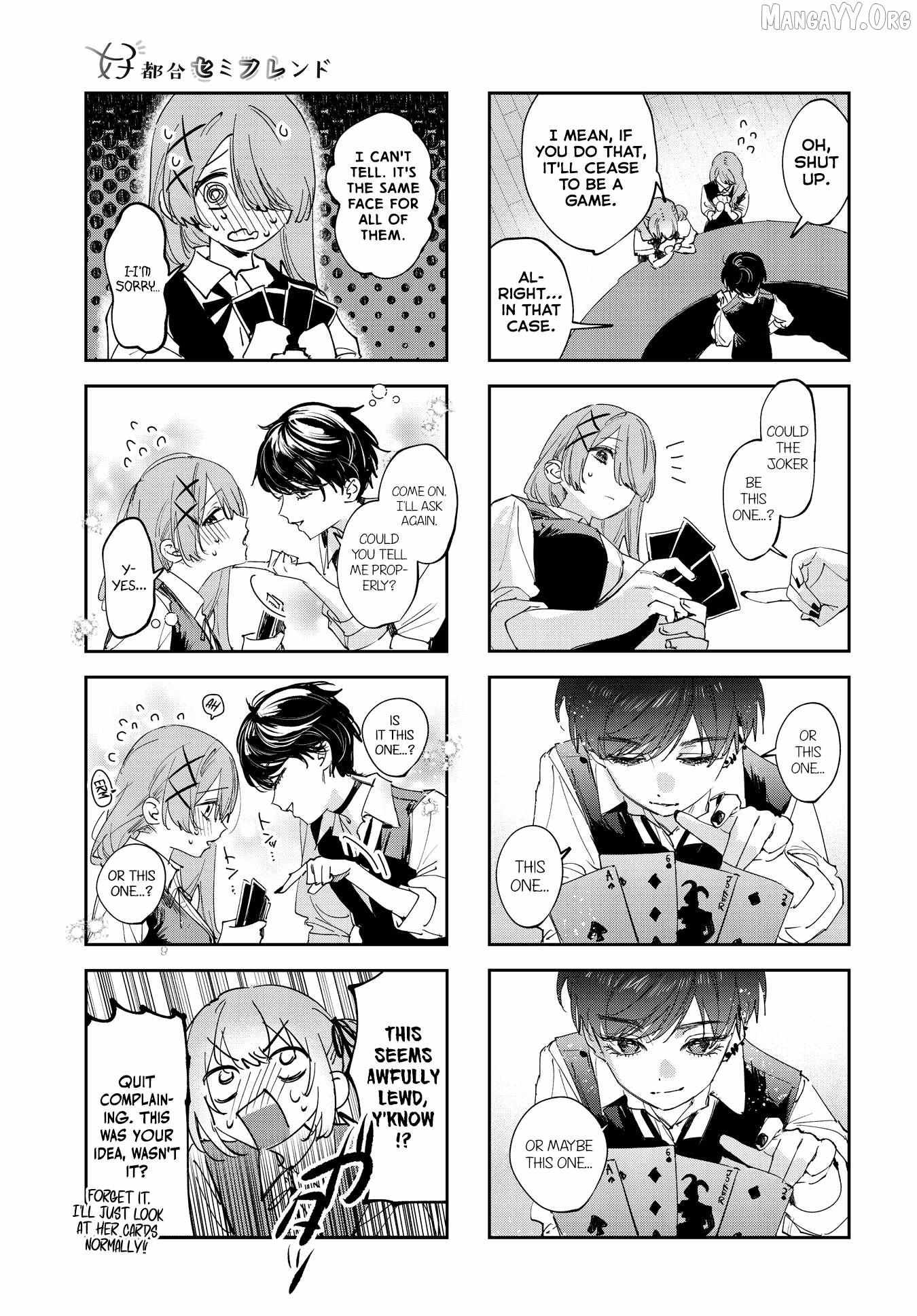 Convenient Semi-Friend Chapter 38 page 8 - 