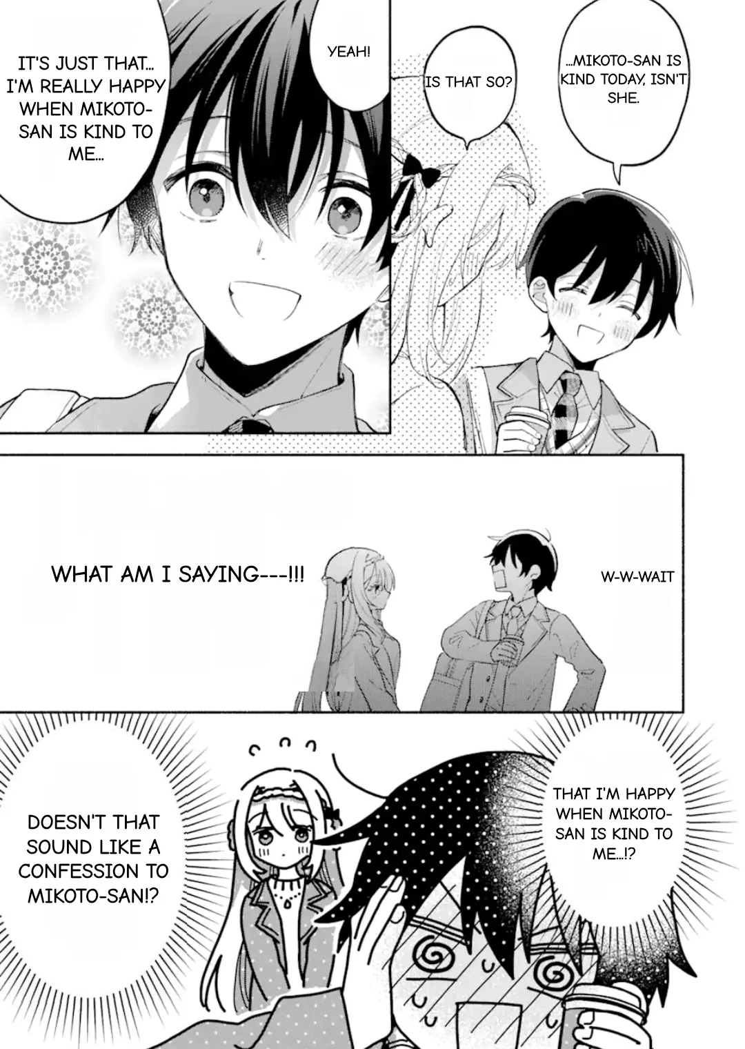 Cool Na Megami-Sama To Issho Ni Sundara, Amayakashi Sugite Ponkotsu Ni Shite Shimatta Ken Ni Tsuite Chapter 10.2 page 3 - 