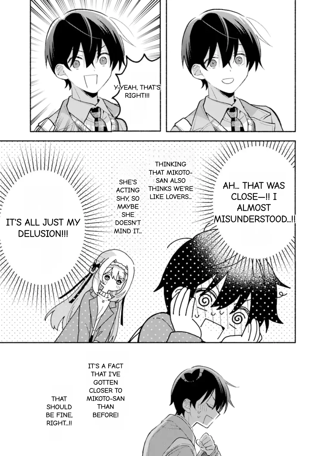 Cool Na Megami-Sama To Issho Ni Sundara, Amayakashi Sugite Ponkotsu Ni Shite Shimatta Ken Ni Tsuite Chapter 11.1 page 3 - 