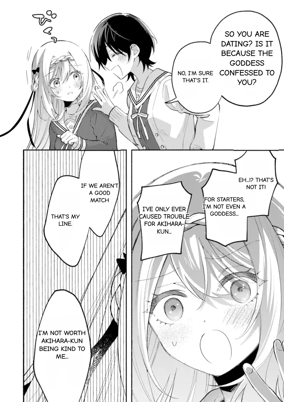 Cool Na Megami-Sama To Issho Ni Sundara, Amayakashi Sugite Ponkotsu Ni Shite Shimatta Ken Ni Tsuite Chapter 13.1 page 4 - 