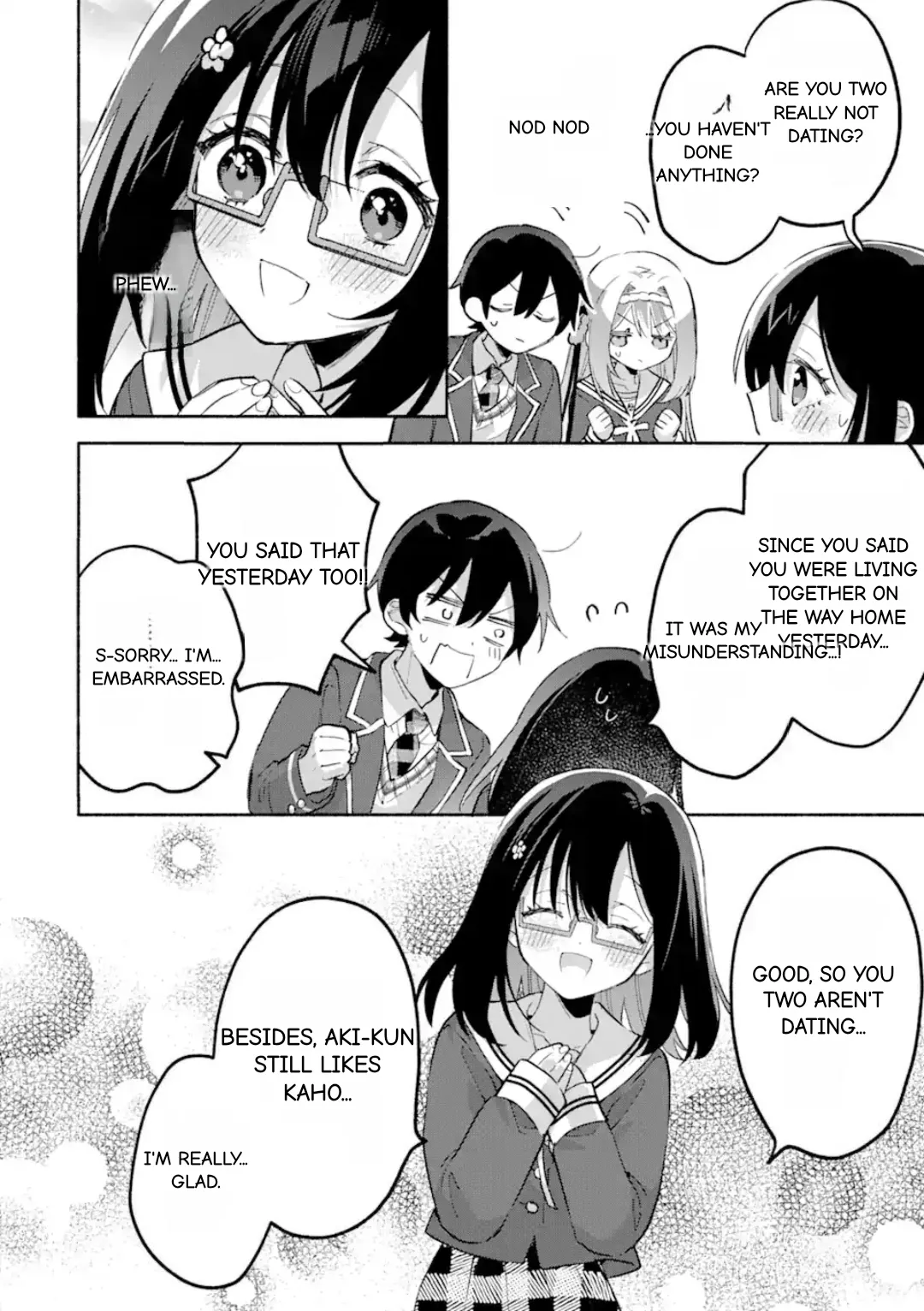 Cool Na Megami-Sama To Issho Ni Sundara, Amayakashi Sugite Ponkotsu Ni Shite Shimatta Ken Ni Tsuite Chapter 14.1 page 4 - 