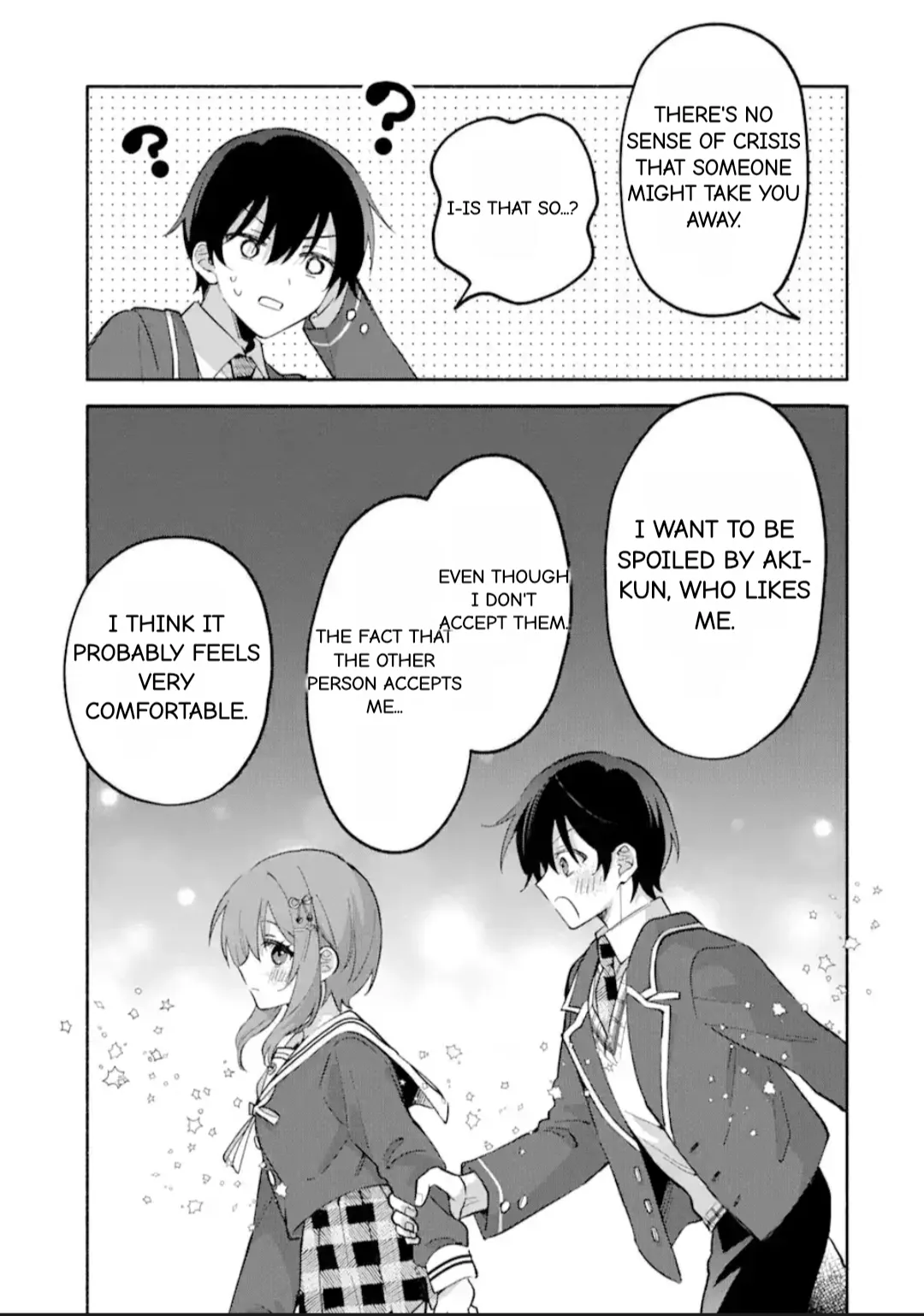 Cool Na Megami-Sama To Issho Ni Sundara, Amayakashi Sugite Ponkotsu Ni Shite Shimatta Ken Ni Tsuite Chapter 14.1 page 7 - 
