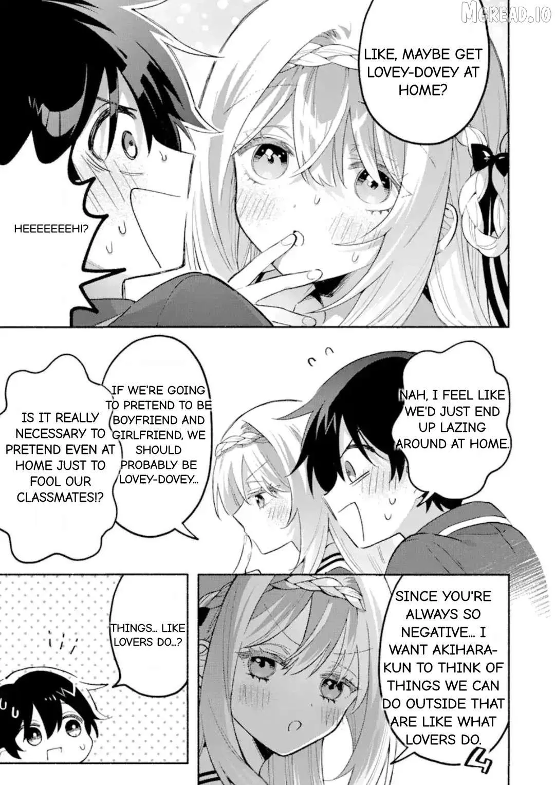 Cool Na Megami-Sama To Issho Ni Sundara, Amayakashi Sugite Ponkotsu Ni Shite Shimatta Ken Ni Tsuite Chapter 16.1 page 9 - 