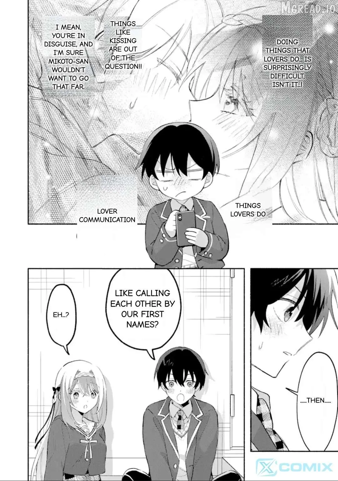 Cool Na Megami-Sama To Issho Ni Sundara, Amayakashi Sugite Ponkotsu Ni Shite Shimatta Ken Ni Tsuite Chapter 16.1 page 10 - 
