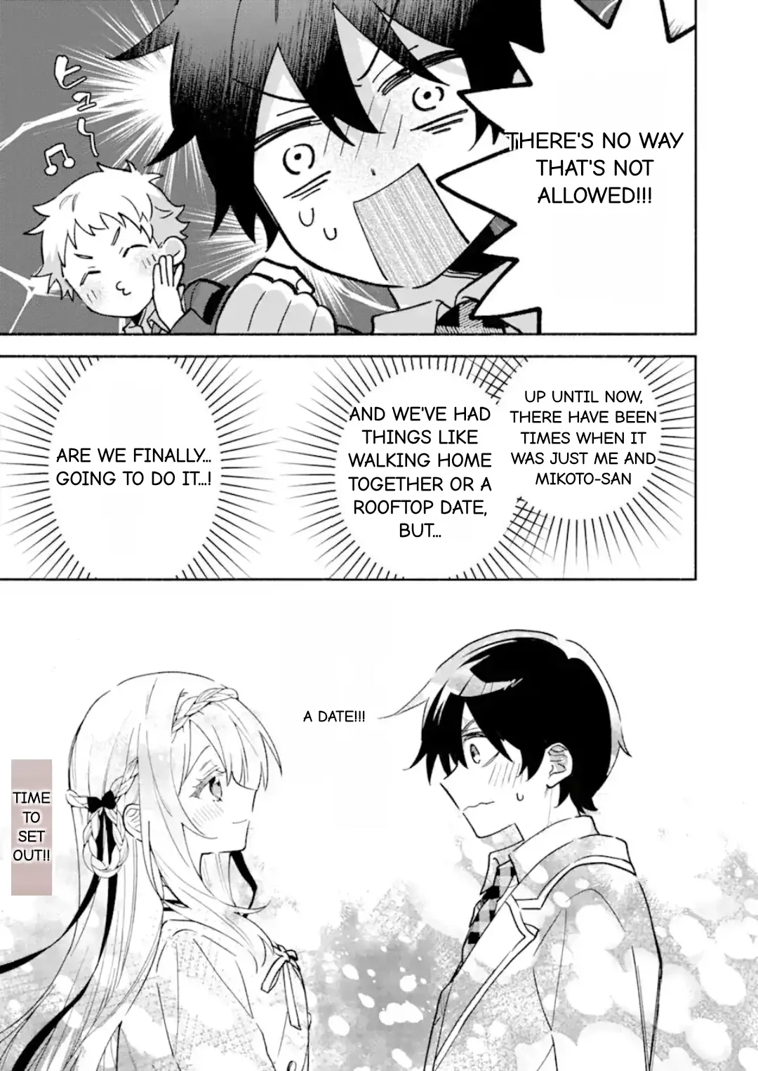Cool Na Megami-Sama To Issho Ni Sundara, Amayakashi Sugite Ponkotsu Ni Shite Shimatta Ken Ni Tsuite Chapter 17.3 page 12 - 