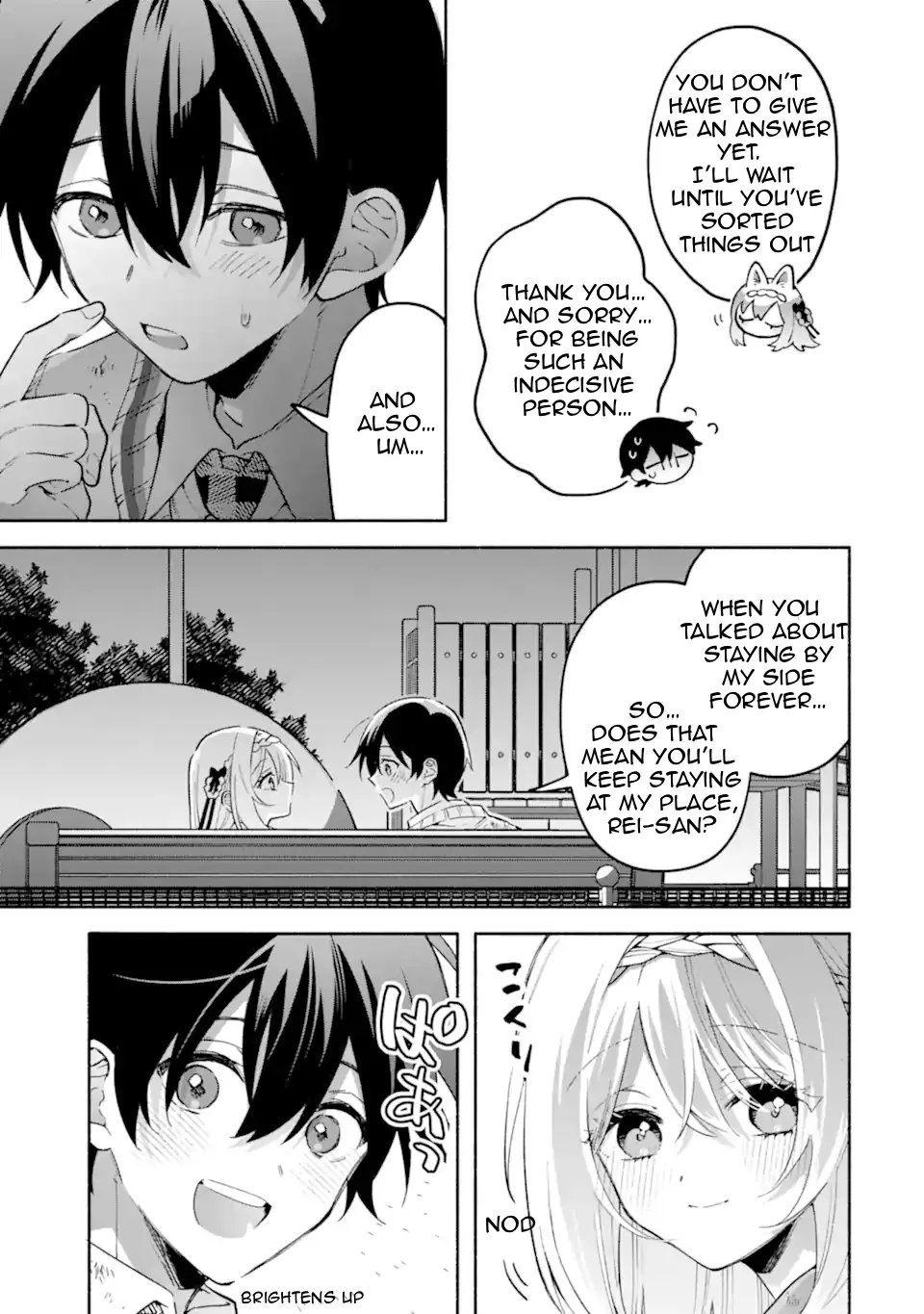 Cool Na Megami-Sama To Issho Ni Sundara, Amayakashi Sugite Ponkotsu Ni Shite Shimatta Ken Ni Tsuite Chapter 22.1 page 7 - 