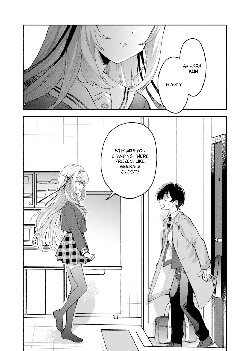 Cool na Megami-sama to Issho ni Sundara, Amayakashi Sugite Ponkotsu ni shiteshimatta Ken ni Tsuite Chapter 1.1 page 27 - 
