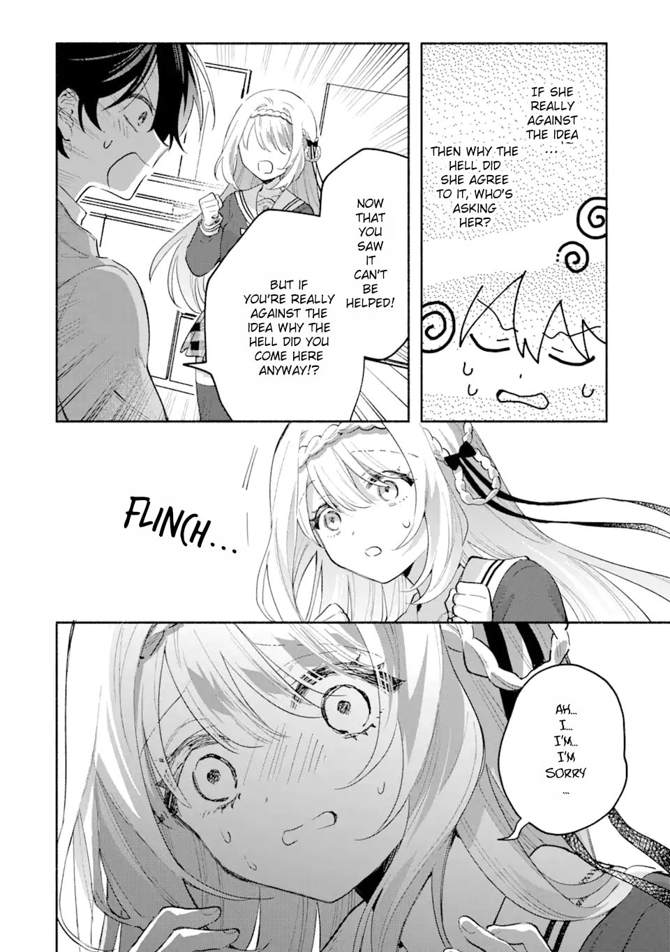 Cool na Megami-sama to Issho ni Sundara, Amayakashi Sugite Ponkotsu ni shiteshimatta Ken ni Tsuite Chapter 1.1 page 34 - 