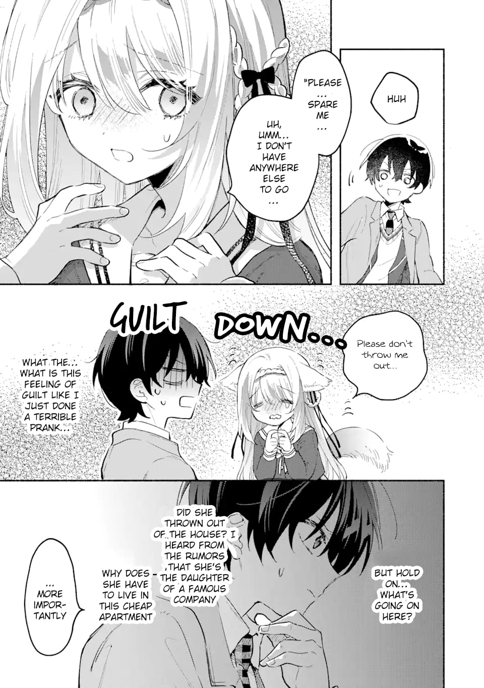 Cool na Megami-sama to Issho ni Sundara, Amayakashi Sugite Ponkotsu ni shiteshimatta Ken ni Tsuite Chapter 1.1 page 35 - 