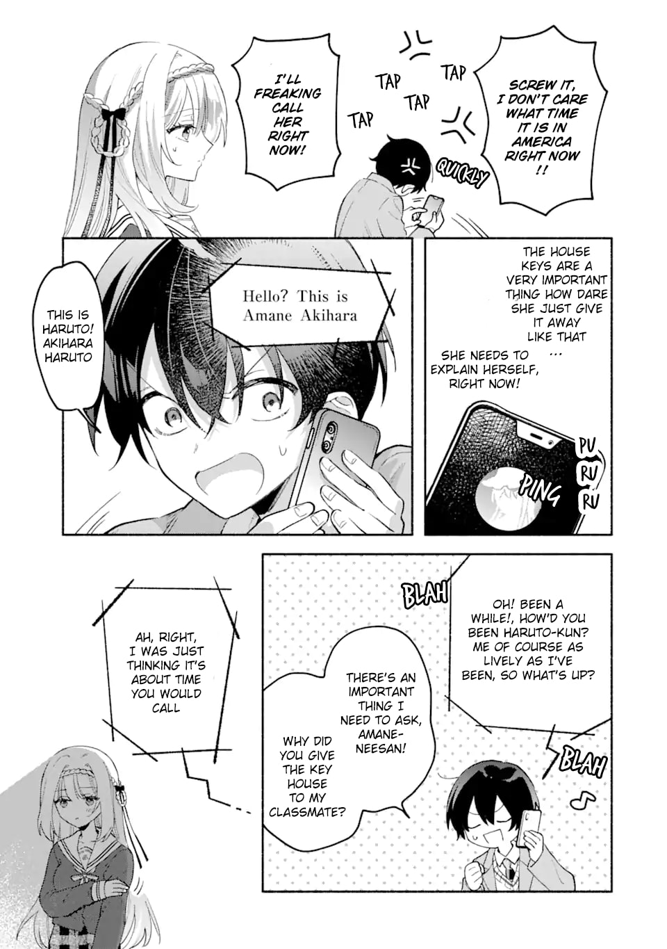 Cool na Megami-sama to Issho ni Sundara, Amayakashi Sugite Ponkotsu ni shiteshimatta Ken ni Tsuite Chapter 1.1 page 37 - 