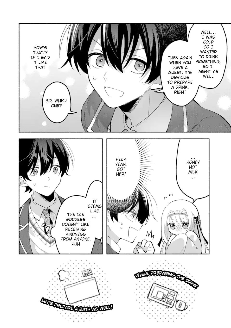 Cool na Megami-sama to Issho ni Sundara, Amayakashi Sugite Ponkotsu ni shiteshimatta Ken ni Tsuite Chapter 1 page 46 - 