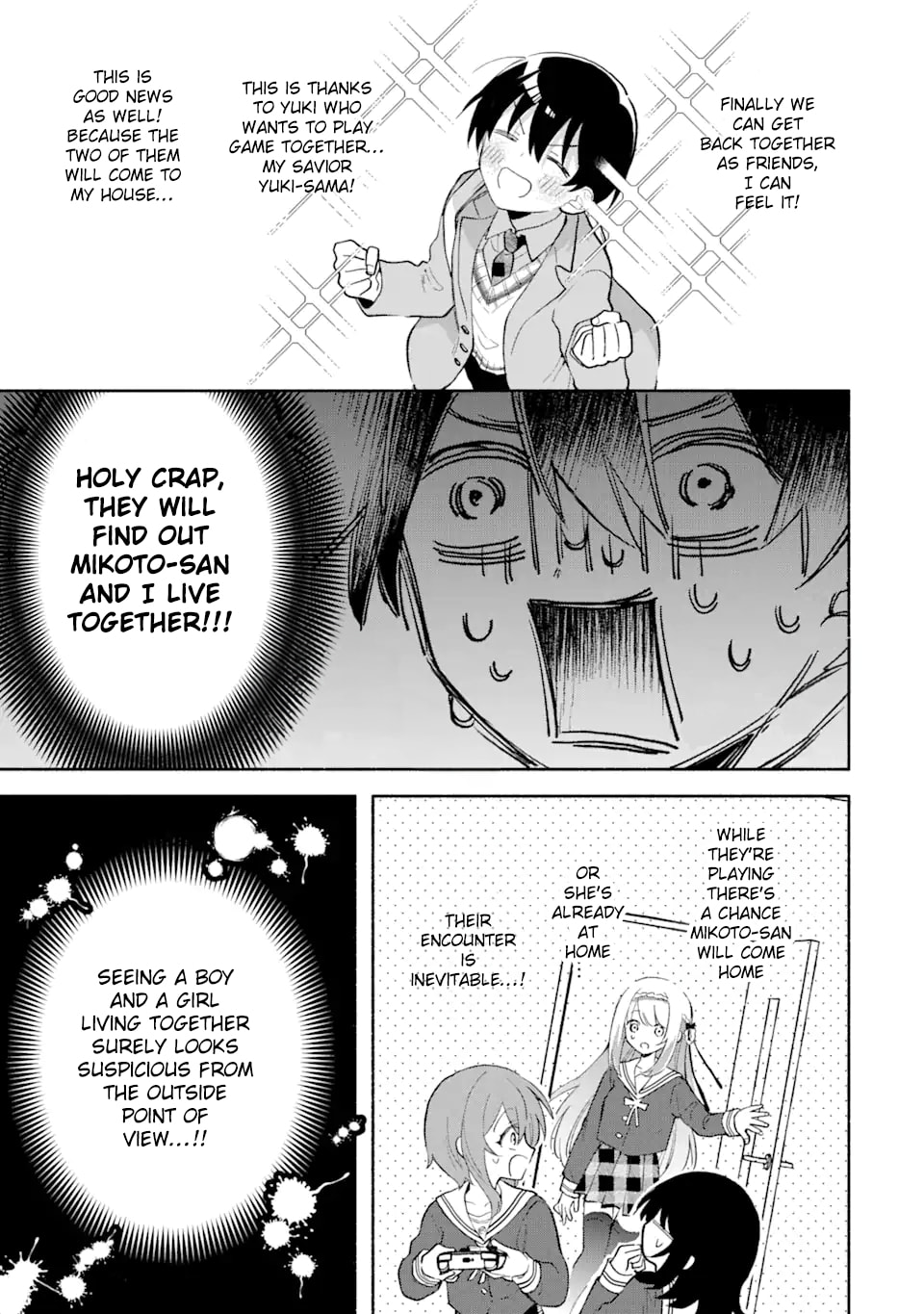 Cool na Megami-sama to Issho ni Sundara, Amayakashi Sugite Ponkotsu ni shiteshimatta Ken ni Tsuite Chapter 2 page 15 - 
