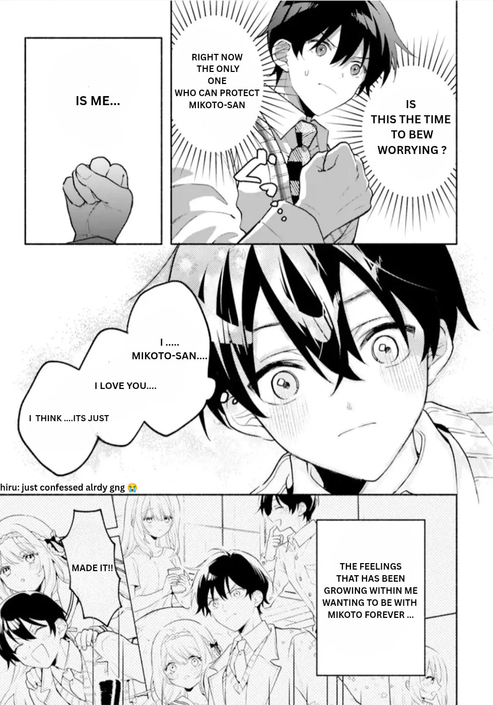 Cool na Megami-sama to Issho ni Sundara, Amayakashi Sugite Ponkotsu ni shiteshimatta Ken ni Tsuite Chapter 21.1 page 3 - 