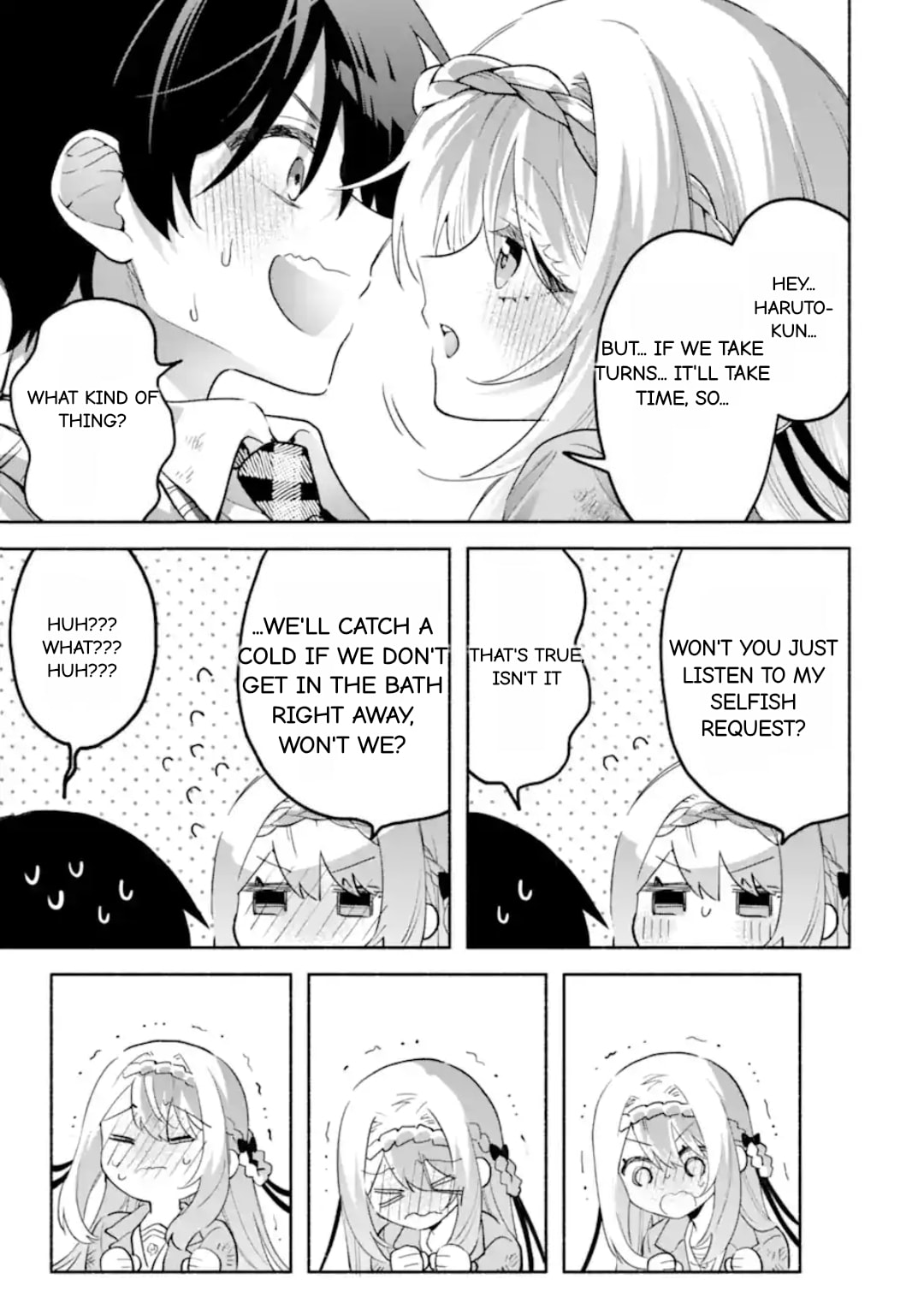 Cool na Megami-sama to Issho ni Sundara, Amayakashi Sugite Ponkotsu ni shiteshimatta Ken ni Tsuite Chapter 22.2 page 10 - 
