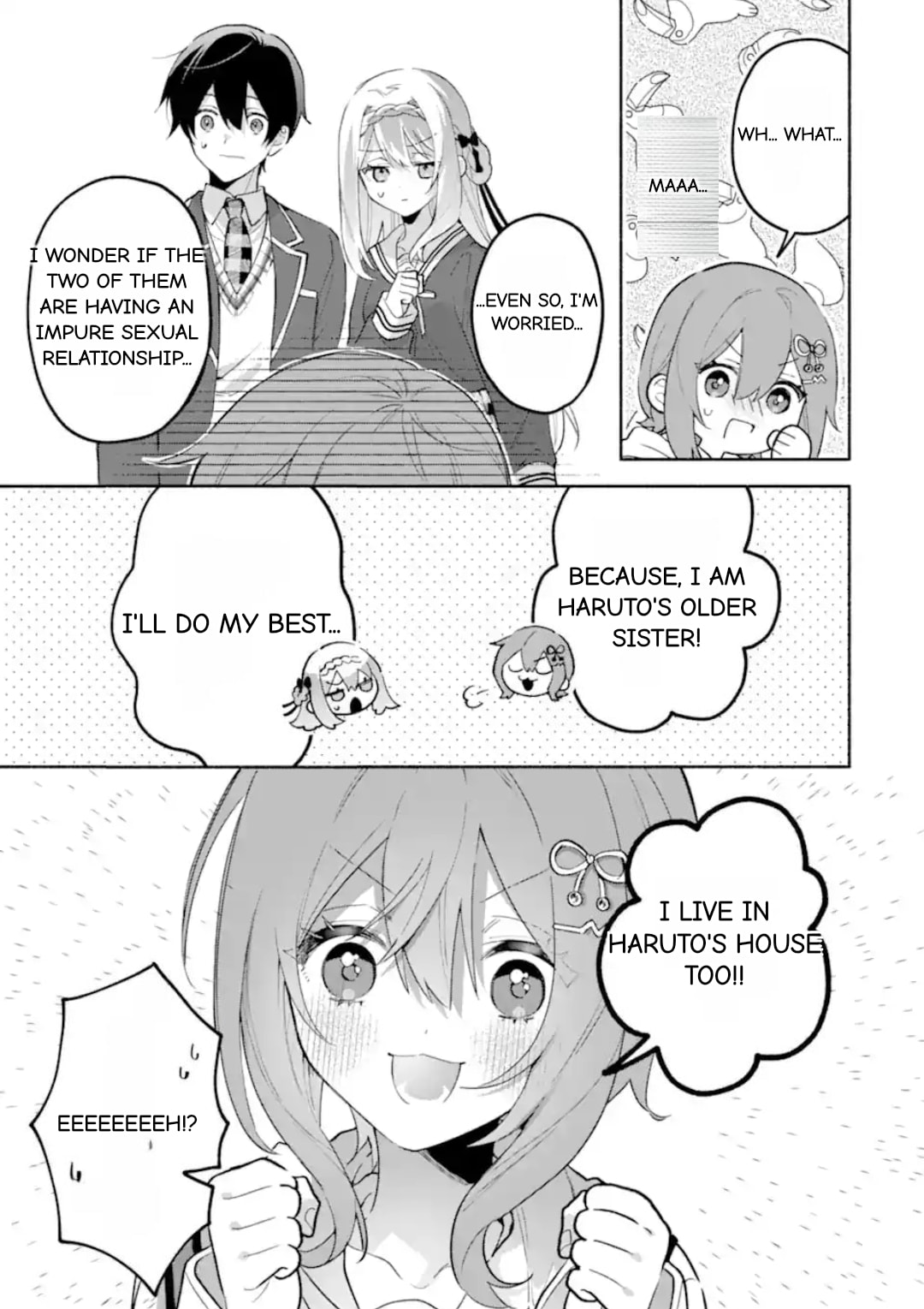 Cool na Megami-sama to Issho ni Sundara, Amayakashi Sugite Ponkotsu ni shiteshimatta Ken ni Tsuite Chapter 24.2 page 9 - 