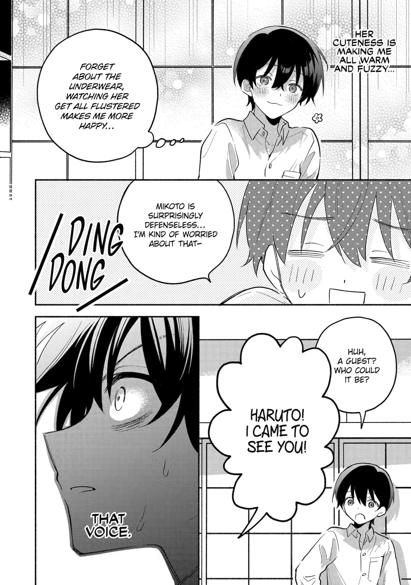 Cool na Megami-sama to Issho ni Sundara, Amayakashi Sugite Ponkotsu ni shiteshimatta Ken ni Tsuite Chapter 4 page 34 - 