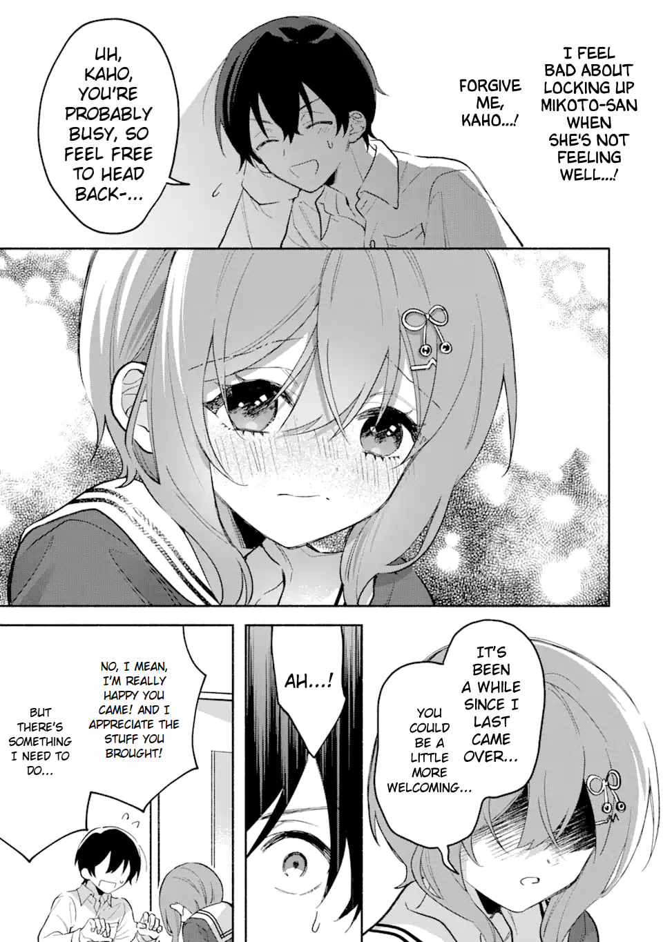 Cool na Megami-sama to Issho ni Sundara, Amayakashi Sugite Ponkotsu ni shiteshimatta Ken ni Tsuite Chapter 5.1 page 13 - 
