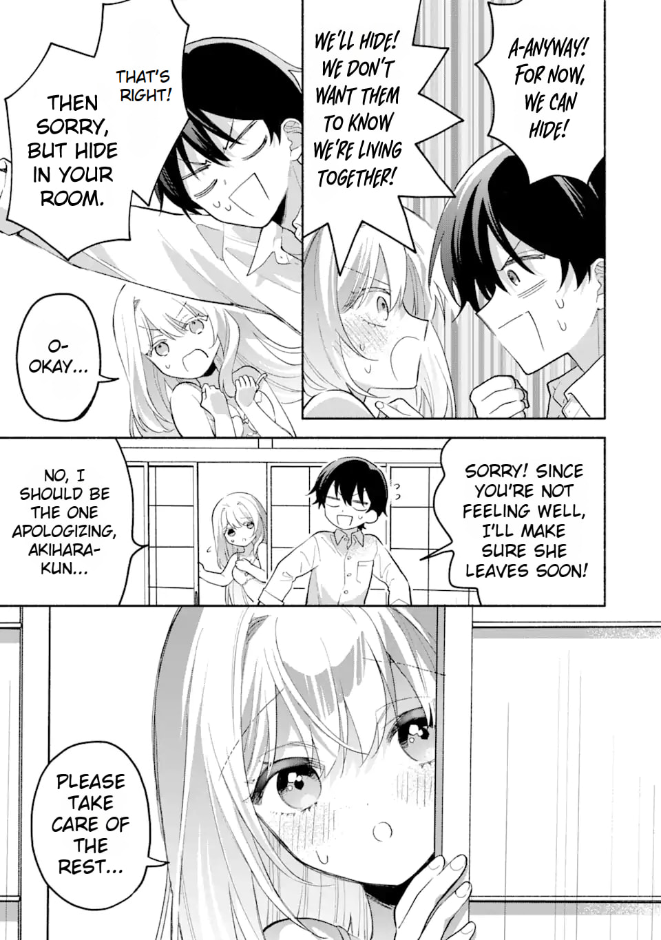 Cool na Megami-sama to Issho ni Sundara, Amayakashi Sugite Ponkotsu ni shiteshimatta Ken ni Tsuite Chapter 5.1 page 7 - 