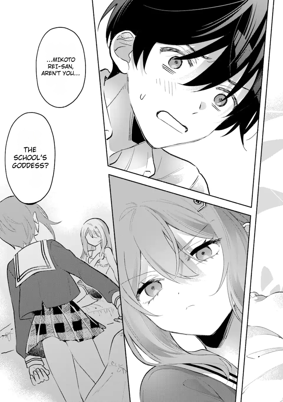 Cool na Megami-sama to Issho ni Sundara, Amayakashi Sugite Ponkotsu ni shiteshimatta Ken ni Tsuite Chapter 6.1 page 11 - 