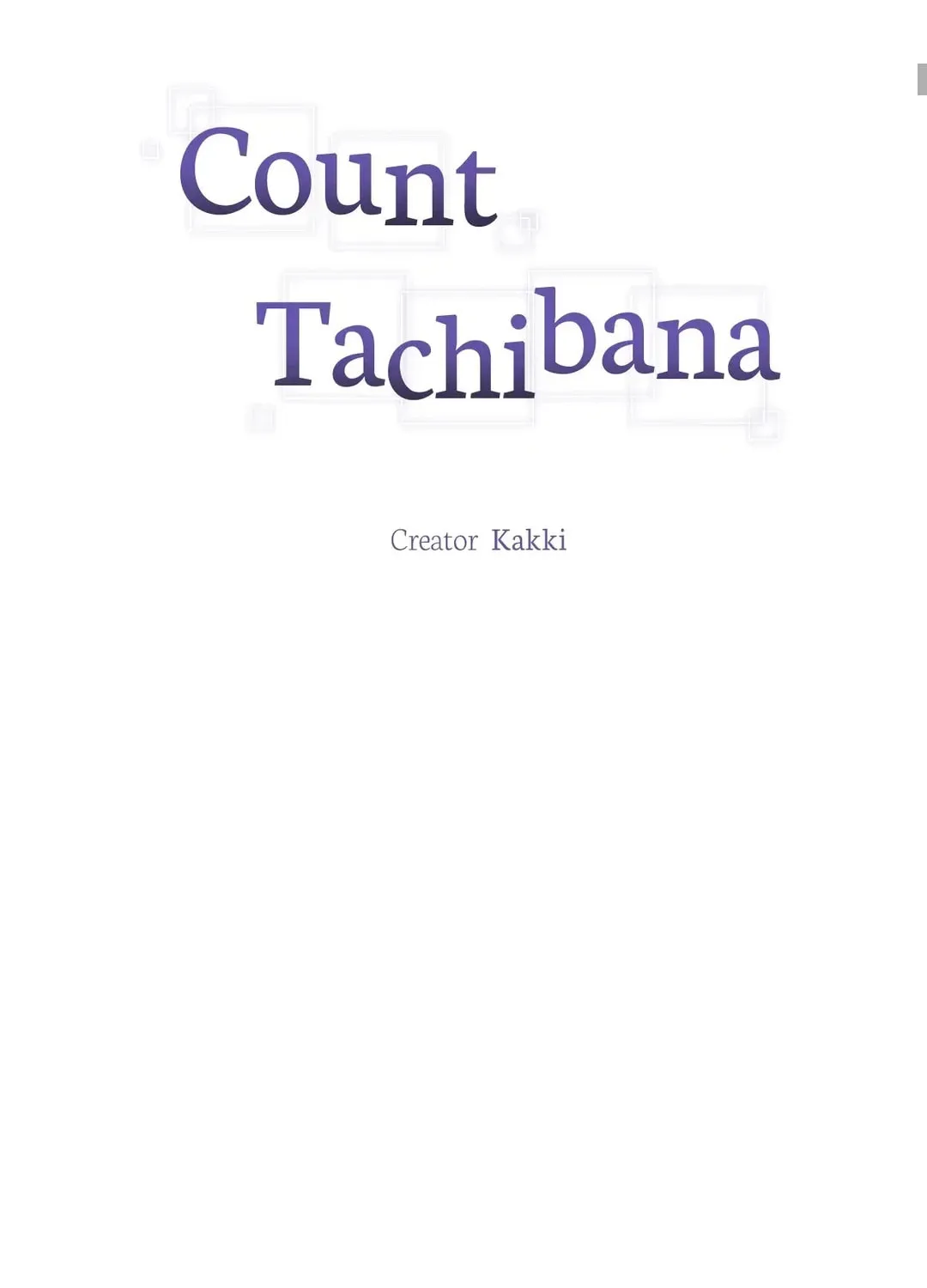 Count Tachibana Chapter 4 page 6 - 