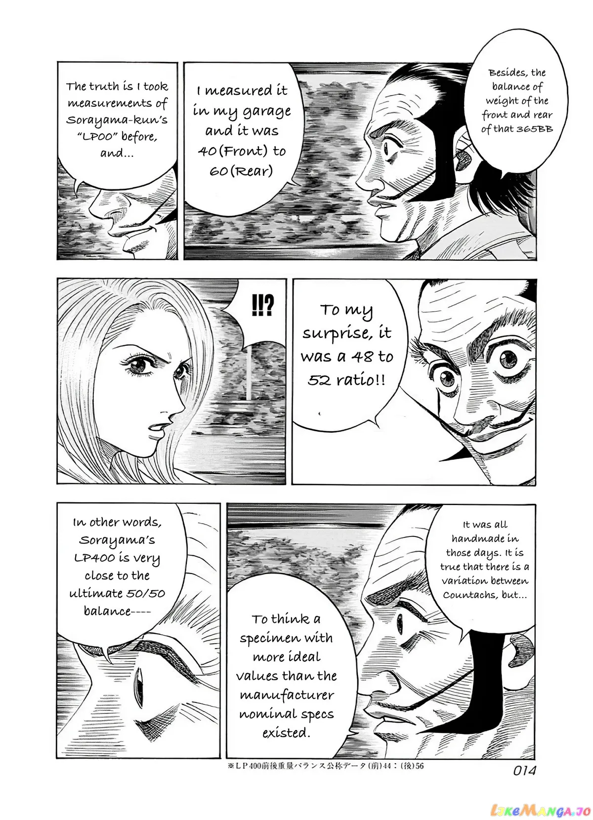 Countach  Manga Chapter 36 page 13 - 