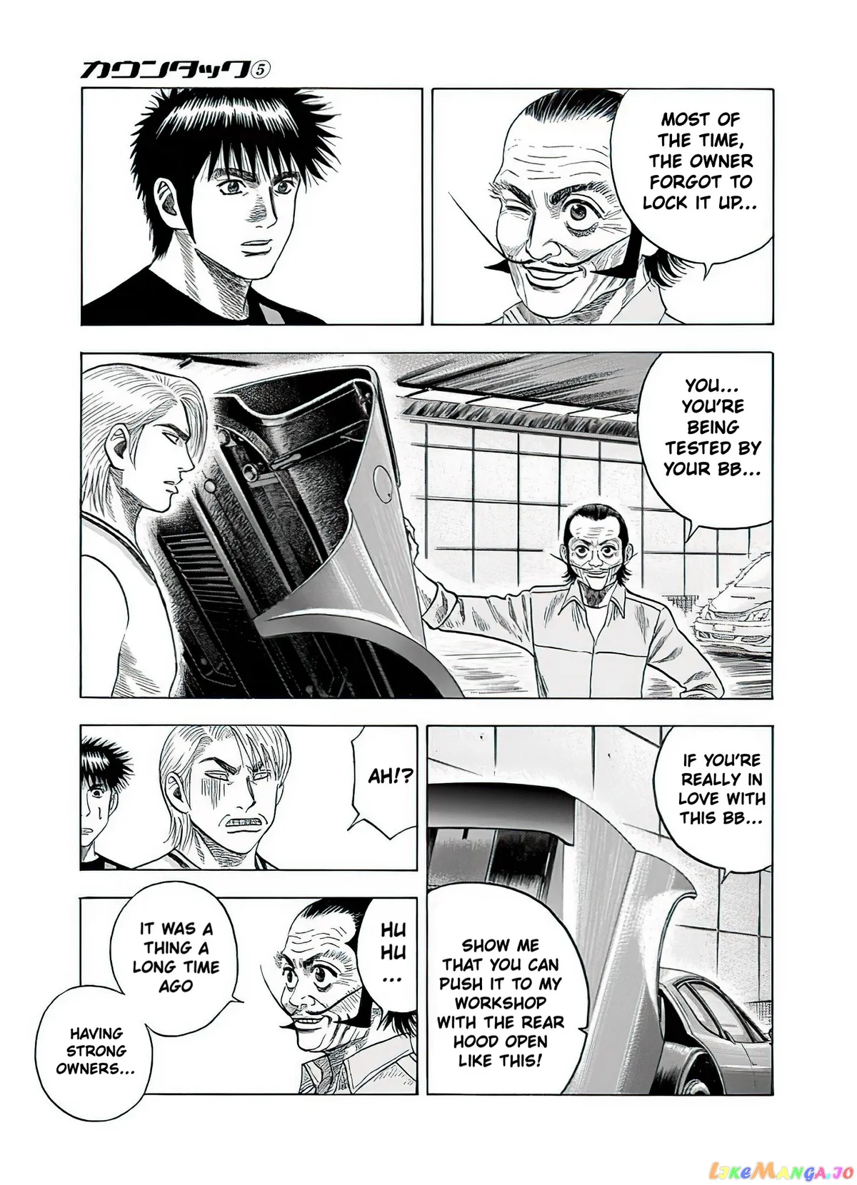 Countach  Manga Chapter 38 page 8 - 