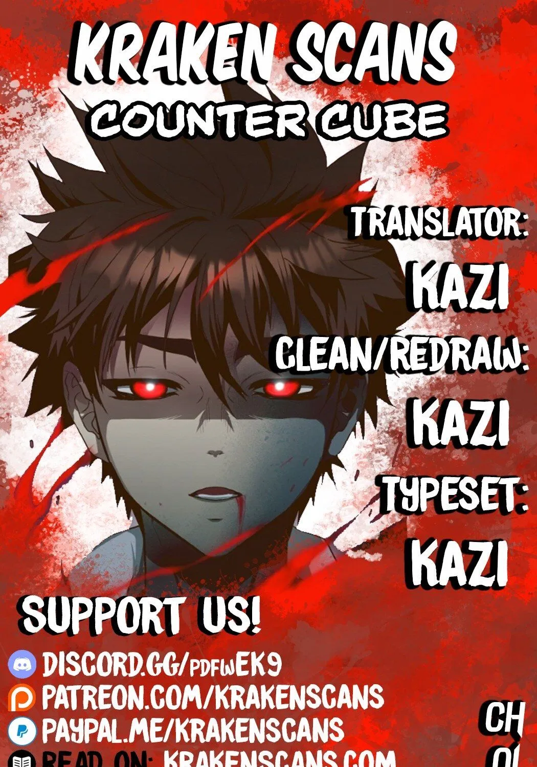 Counter Cube Chapter 1 page 1 - 