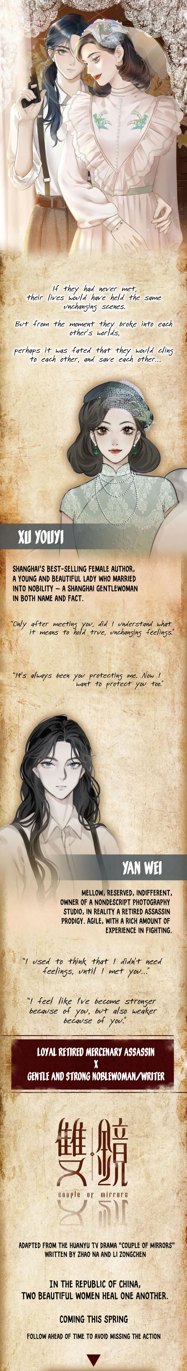 Couple of Mirrors Chapter 0.1 page 1 - 