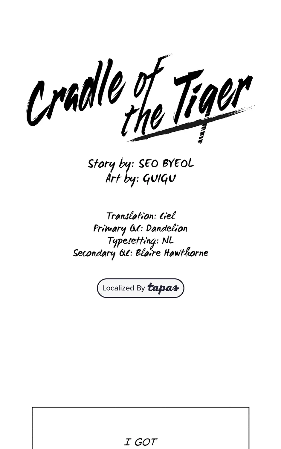 Cradle of the Tiger Chapter 36 page 7 - 