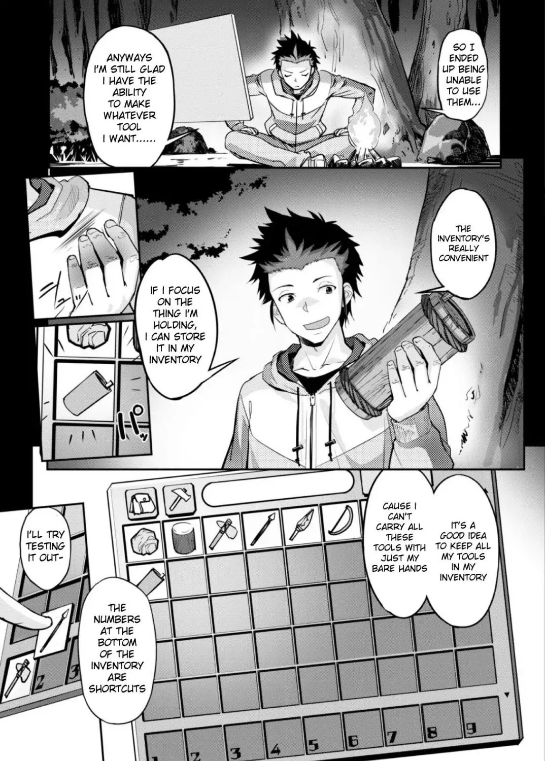 Craft Game No Nouryoku De Isekai Kouryaku!! Chapter 1.2 page 3 - 