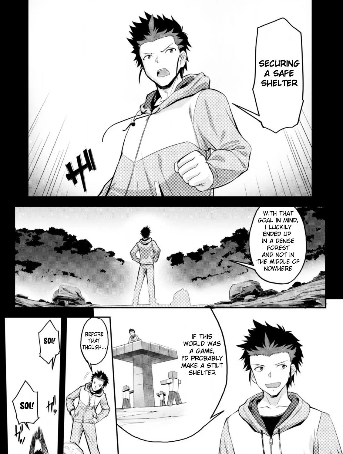 Craft Game No Nouryoku De Isekai Kouryaku!! Chapter 1 page 22 - 