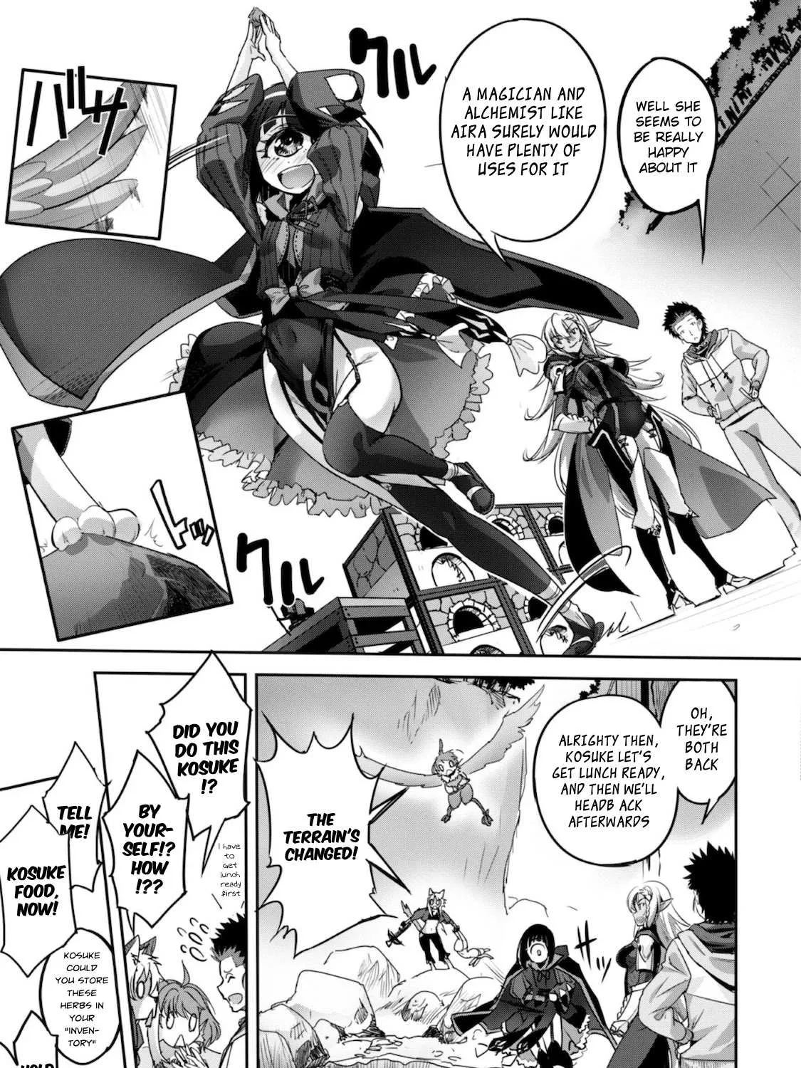 Craft Game No Nouryoku De Isekai Kouryaku!! Chapter 11 page 38 - 