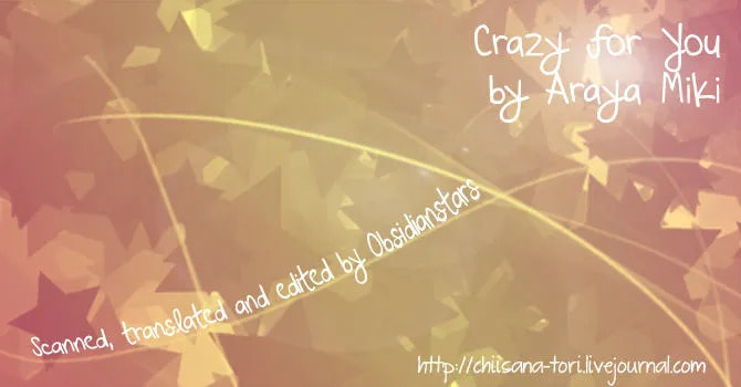 Crazy for You (ARAYA Miki) Chapter 5 page 1 - 