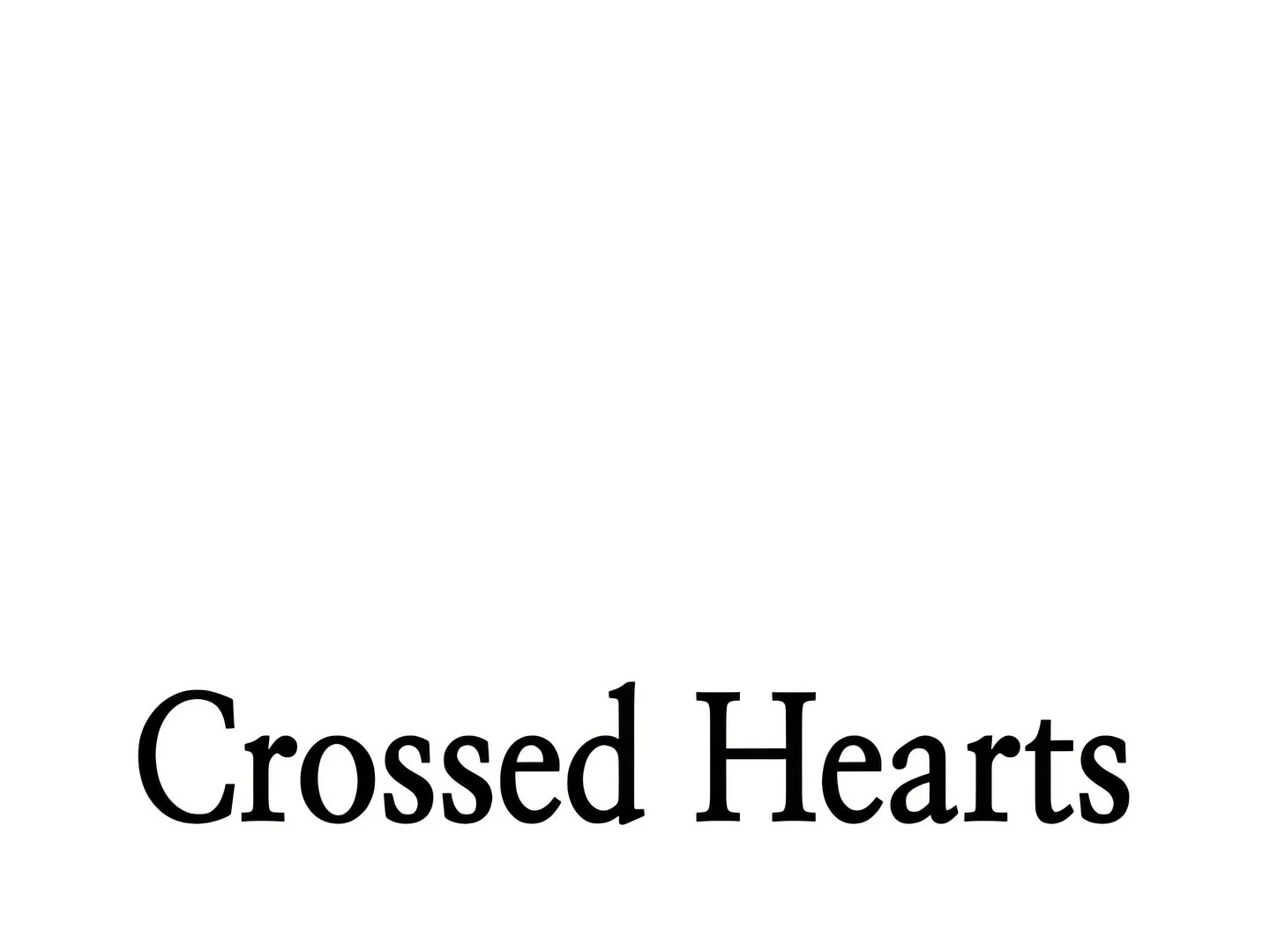 Crossed Hearts Chapter 8 page 1 - 