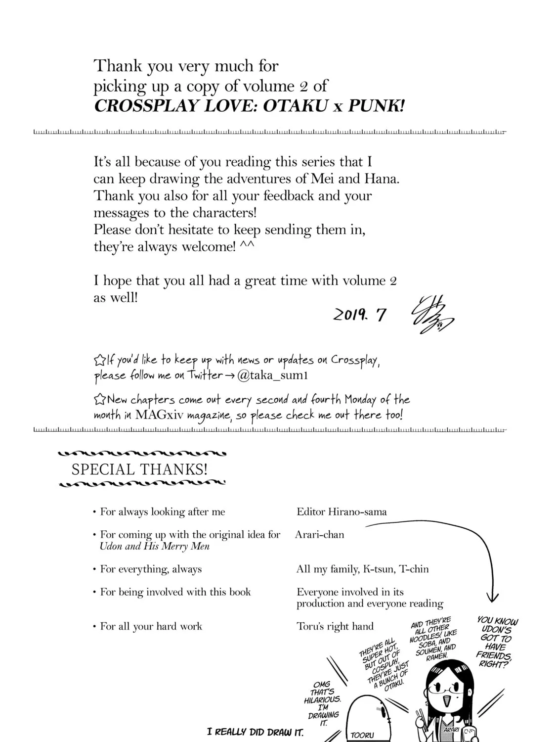 Crossplay Love: Otaku x Punk Chapter 19 page 21 - 