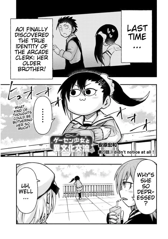 Cultural Exchange With Game Center Girl Chapter 23 page 1 - 