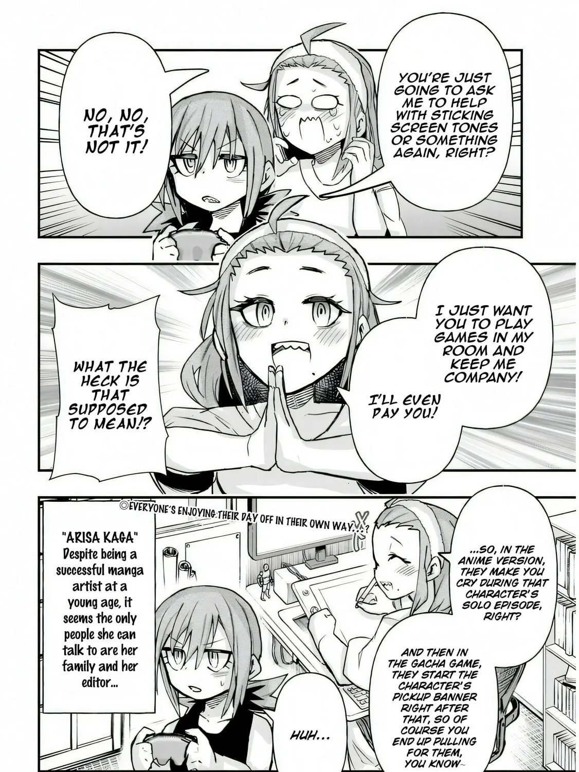 Cultural Exchange With Game Center Girl Chapter 28 page 13 - 