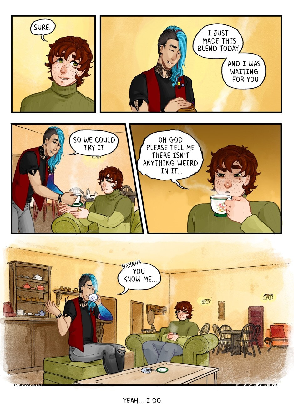 Cupid+ Chapter 1.2 page 1 - 
