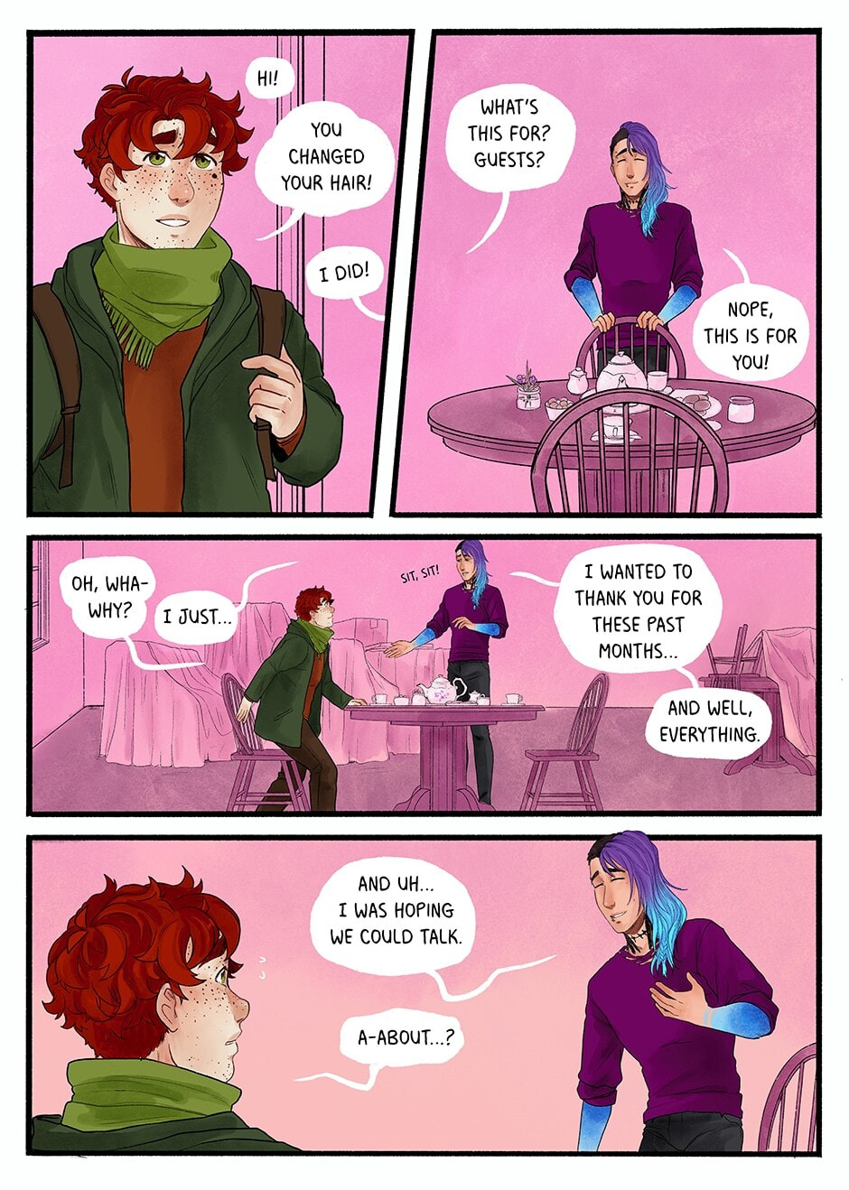 Cupid+ Chapter 20.8 page 1 - 