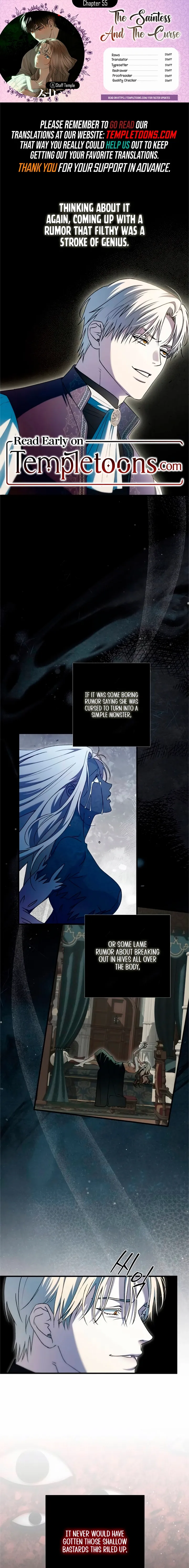 Curse of the Saintess Chapter 55 page 1 - 