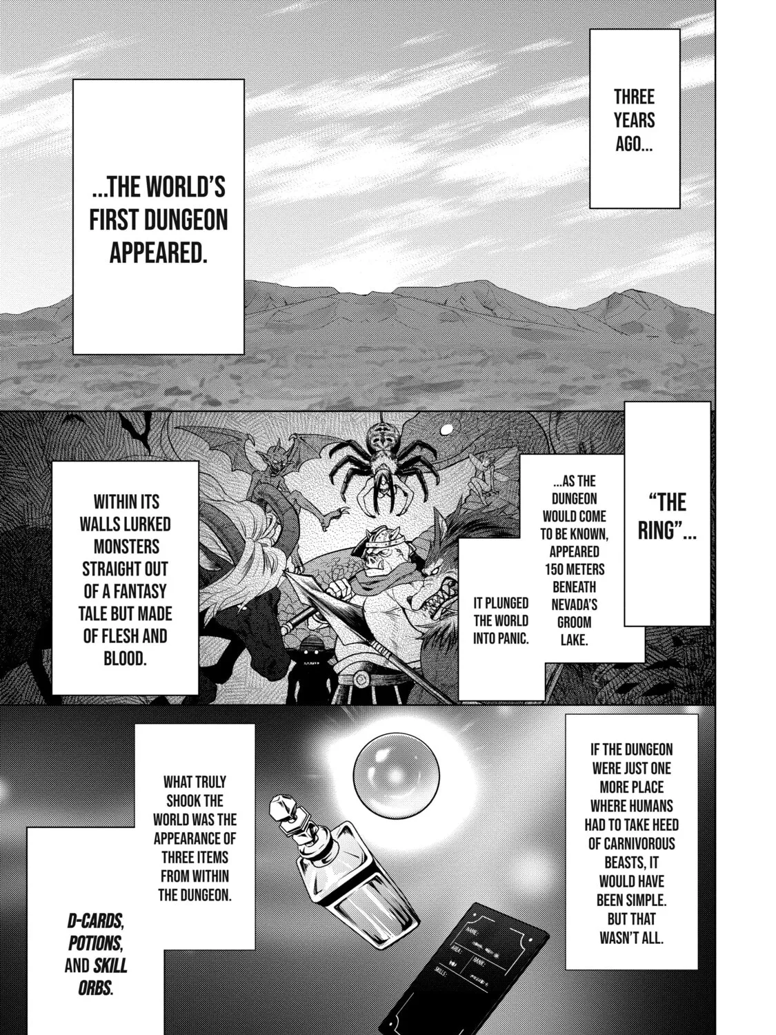 D-Genesis - Three Years after the Dungeons Appeared Chapter 1 page 7 - 