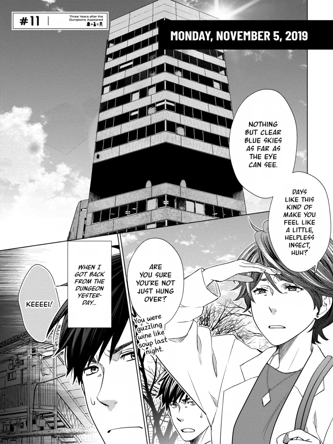 D-Genesis - Three Years after the Dungeons Appeared Chapter 11 page 1 - 