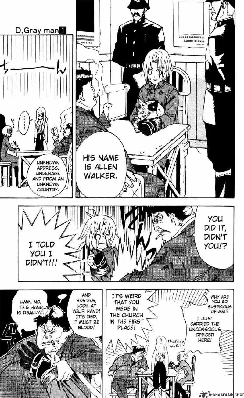 D.Gray-man Chapter 1.1 page 20 - 