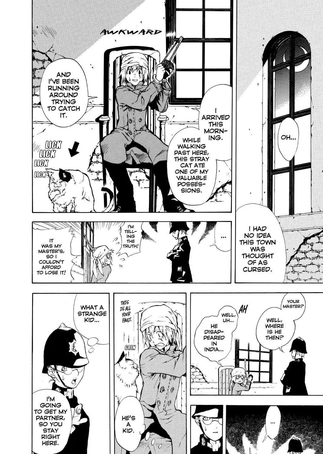 D.Gray-man Chapter 1 page 17 - 