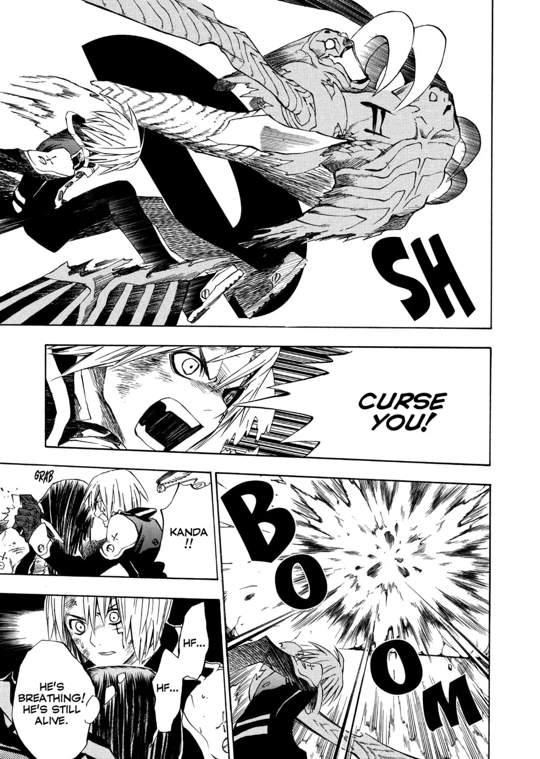 D.Gray-man Chapter 12 page 33 - 