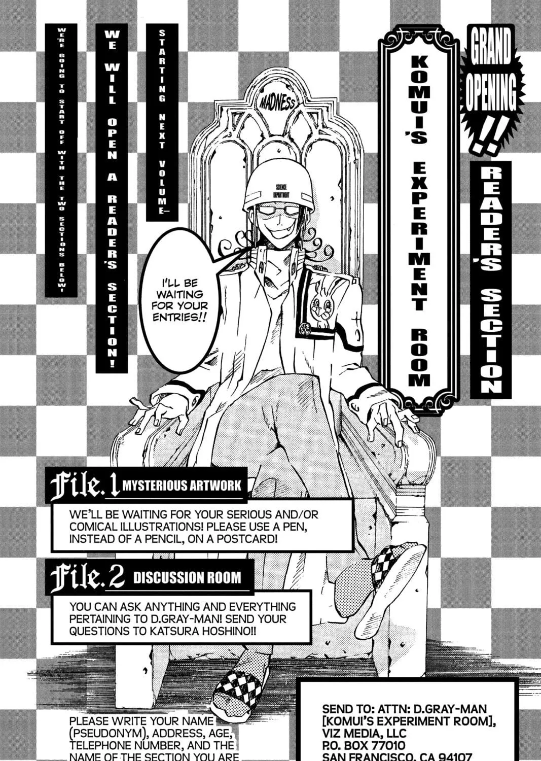 D.Gray-man Chapter 14 page 35 - 