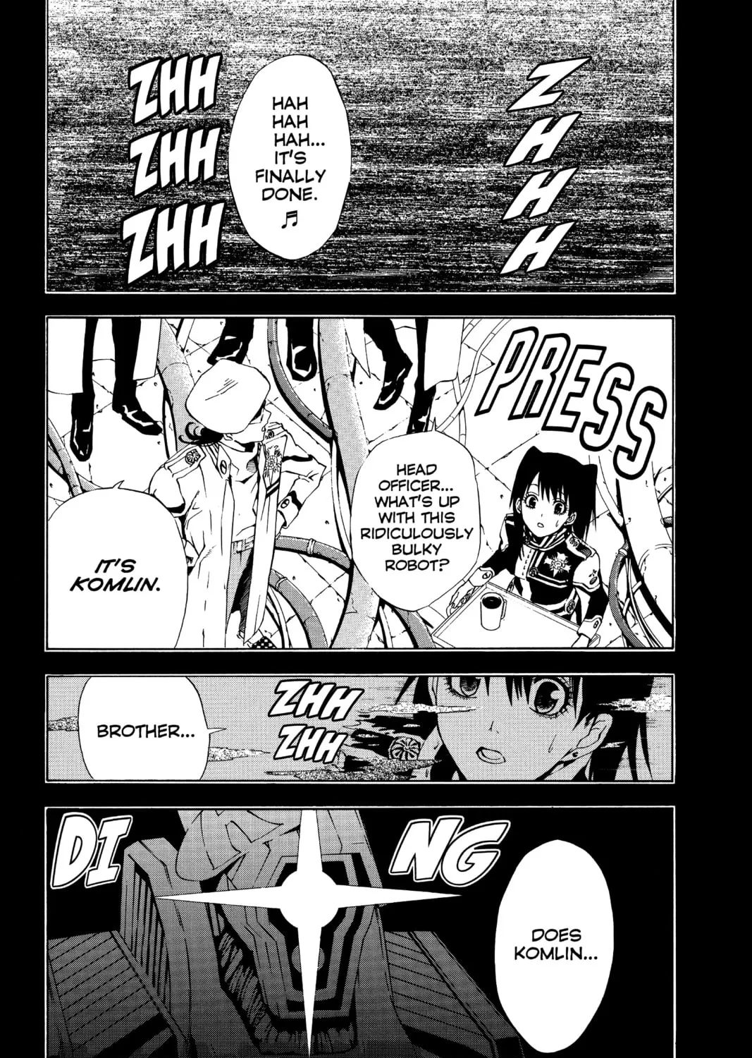 D.Gray-man Chapter 17 page 1 - 