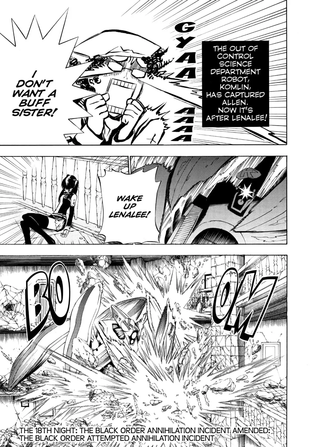 D.Gray-man Chapter 18 page 1 - 