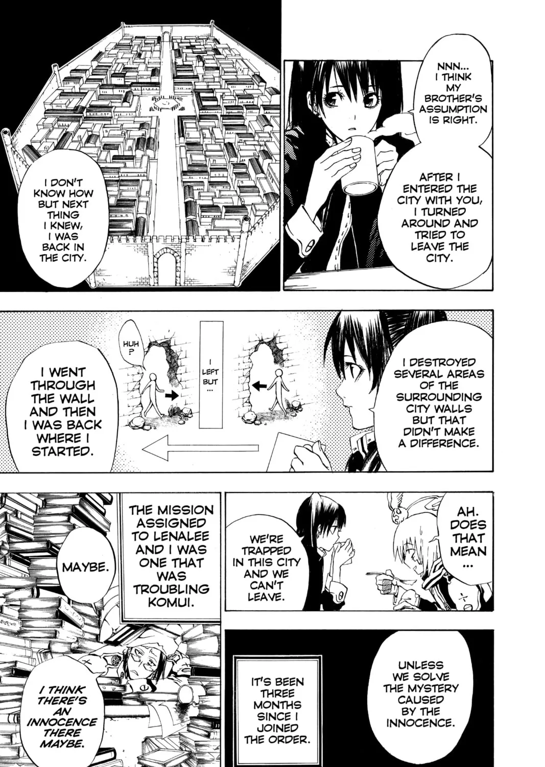 D.Gray-man Chapter 19 page 21 - 